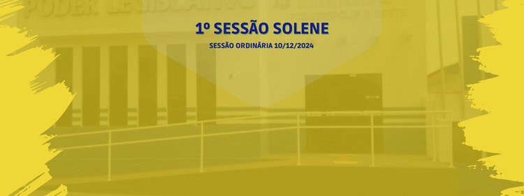 Sessão Solene 01/2024 entrega moção de aplauso